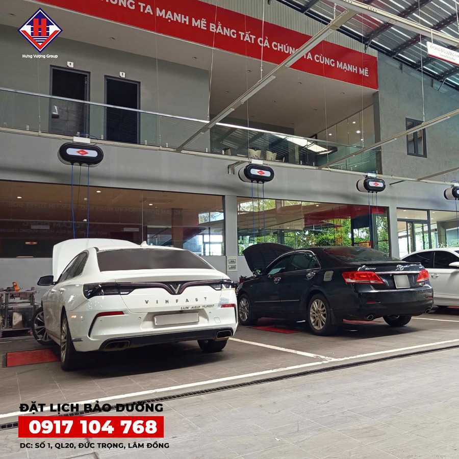 Xưởng dịch vụ Ô Tô Hưng Vượng tại Đức Trọng